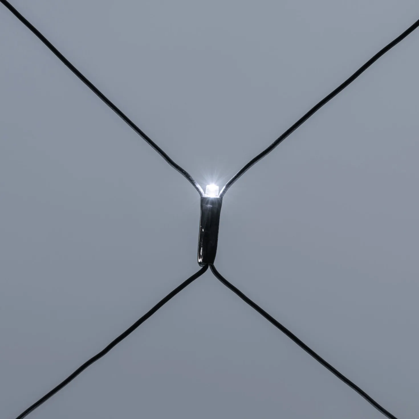 Rete Smart Connect, 2 x h. 1 metri, 120 led bianco freddo