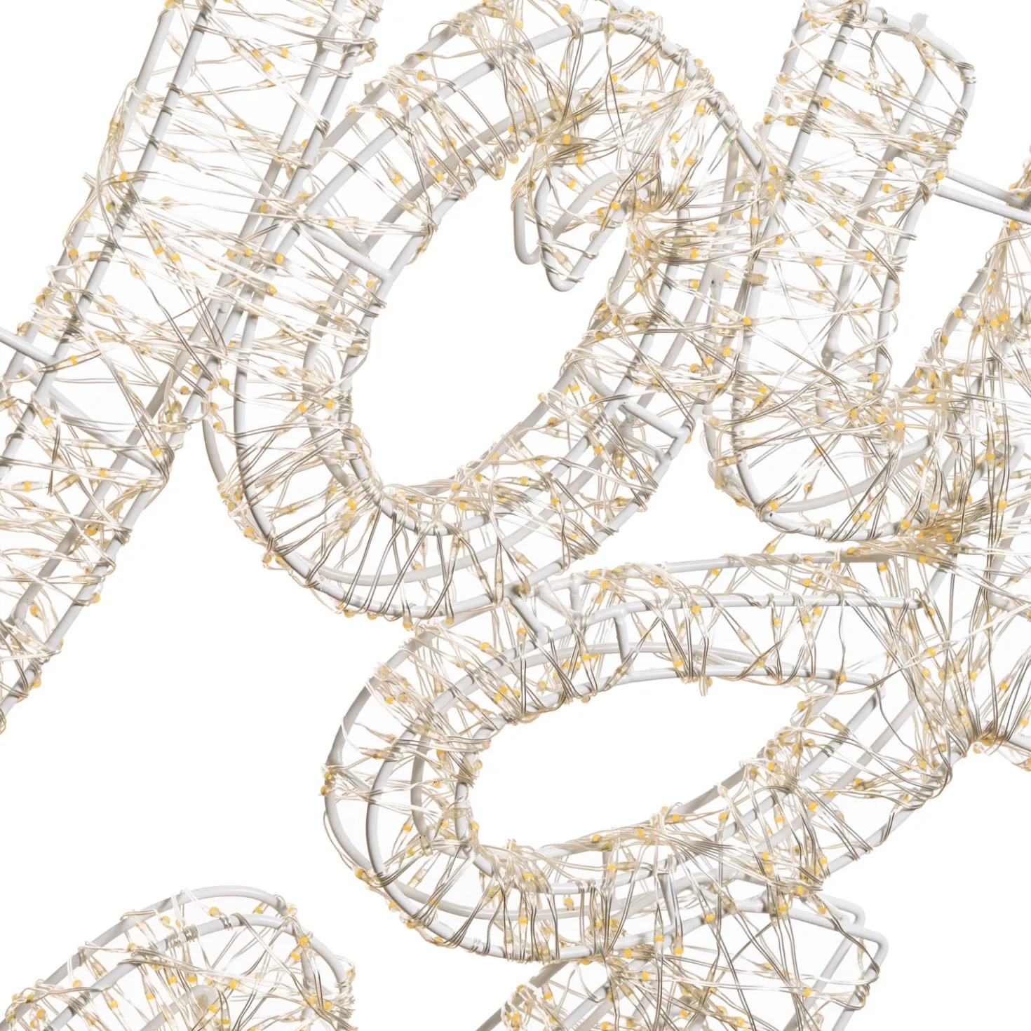 Scritta Joyeux Noel 3D, 115 x h. 65 cm, 3500 microled bianco caldo e freddo, uso esterno