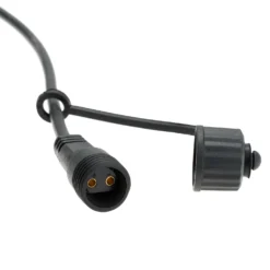 Serie VINTAGE LED 36V, Prolunga di 4 metri, cavo nero