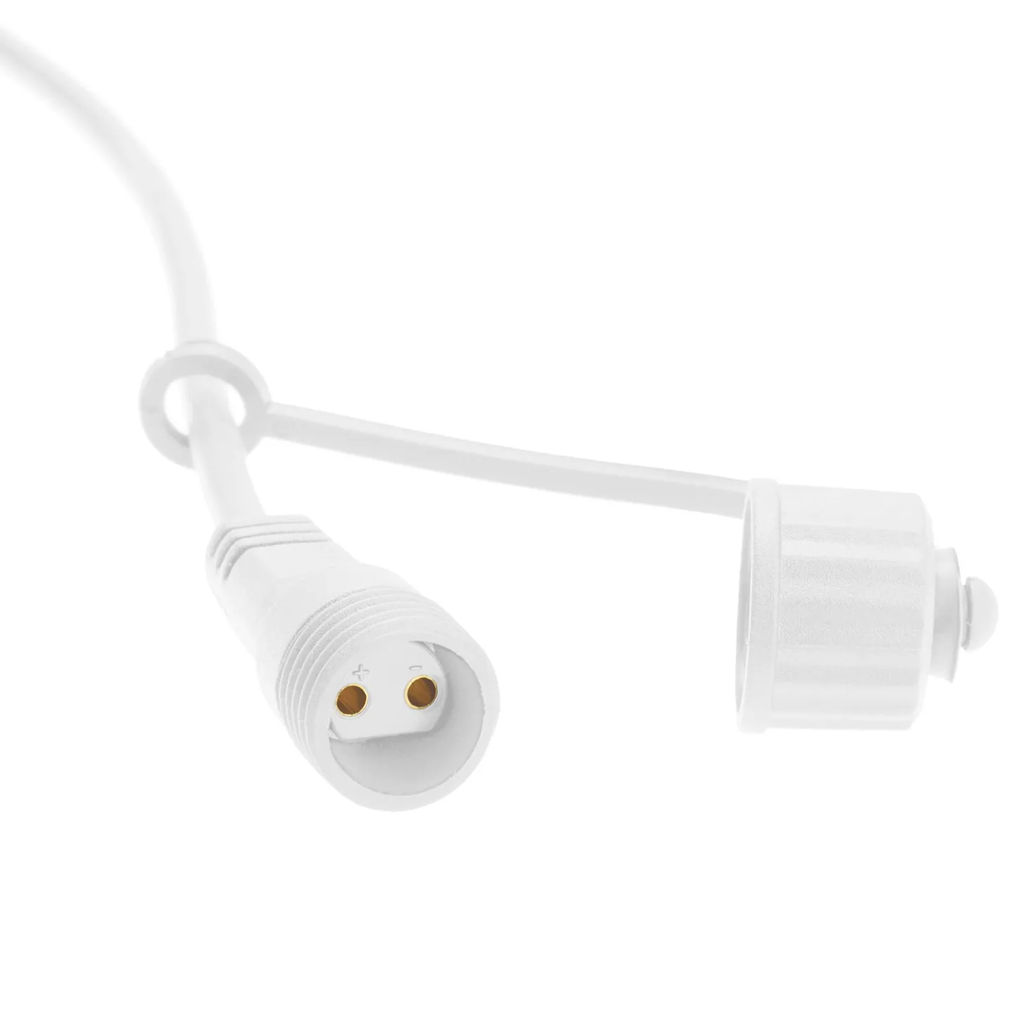 Serie VINTAGE LED 36V, Prolunga di 4 m, cavo bianco