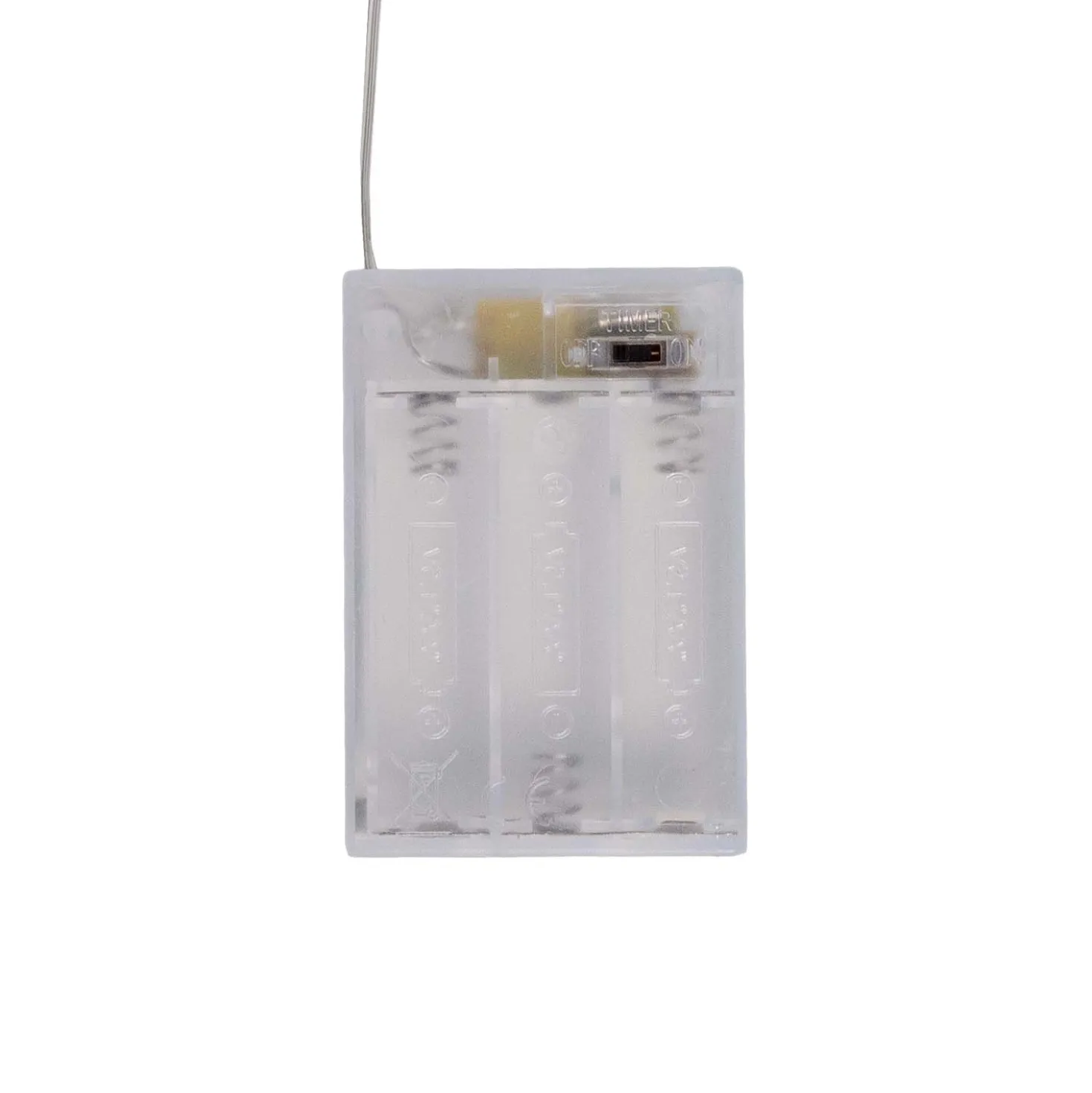 Set 3 Pacchi Regalo luminosi 3D in Tessuto Bianco Iridescente, led bianco caldo, uso interno