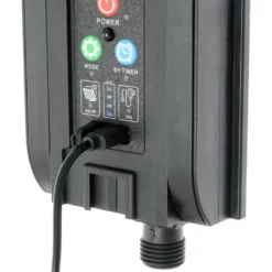 Stalattite solare 5,2 x h 1,1 m, 360 led bianco caldo, Power Bank con ricarica USB
