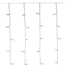 Tenda Connect ProLine 36V, 1 x h 3 m, 240 maxiled bianco caldo, cavo trasparente, prolungabile