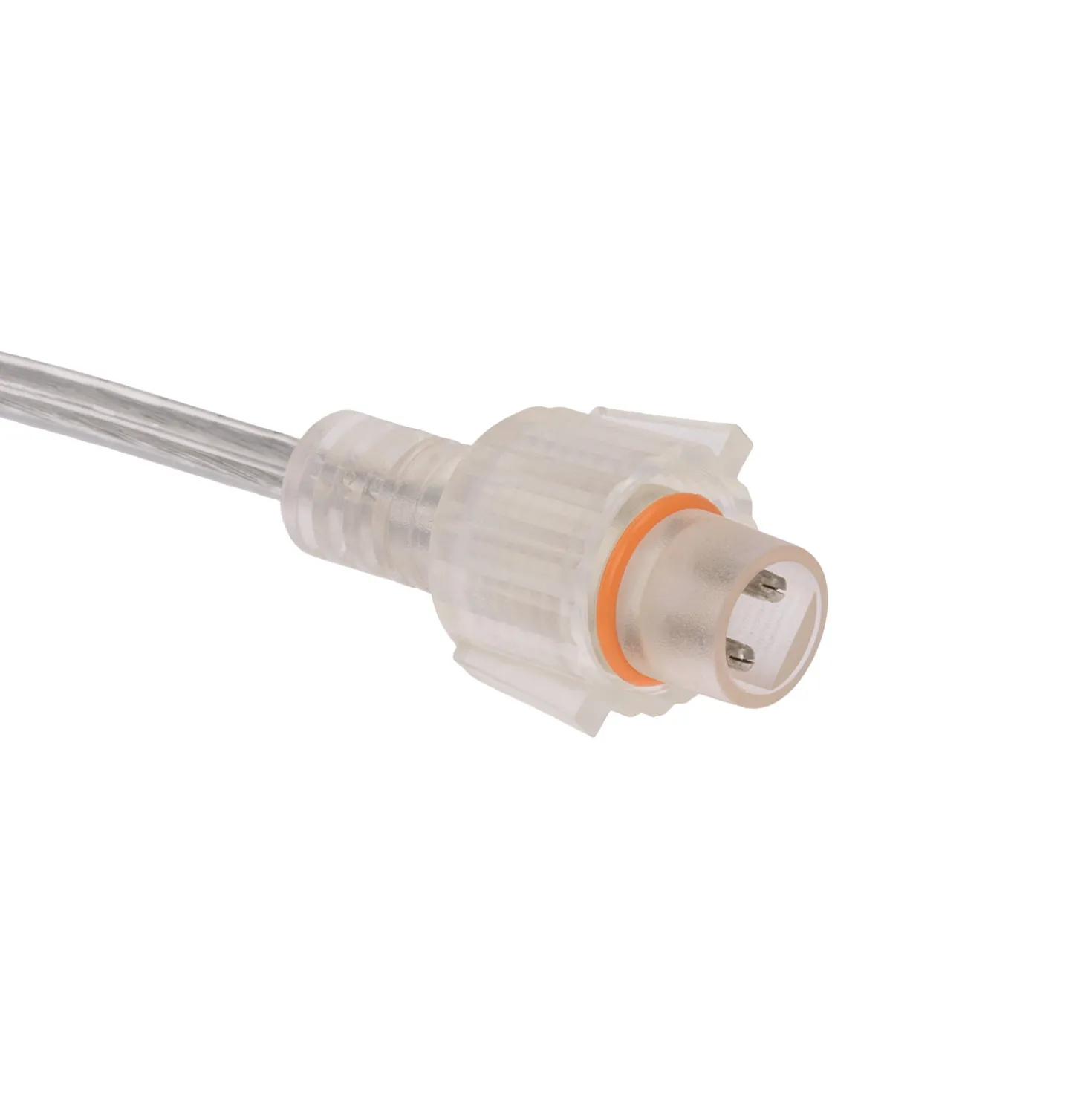 Tenda Extra Densa Connect+ 1,2 x h 2,4 m, 800 led bianco caldo, cavo trasparente, prolungabile