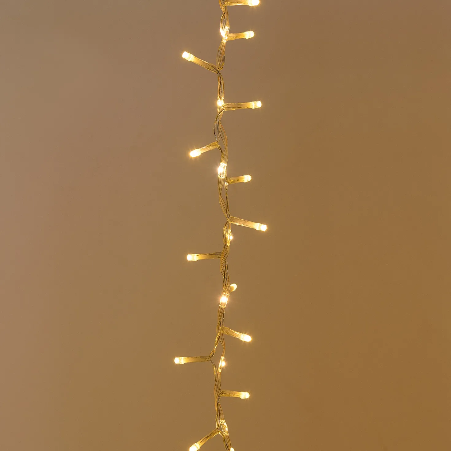 Tenda Nastro di Luce StarFall 4,6 x h 0,8 m, 1152 led bianco caldo, cavo trasparente