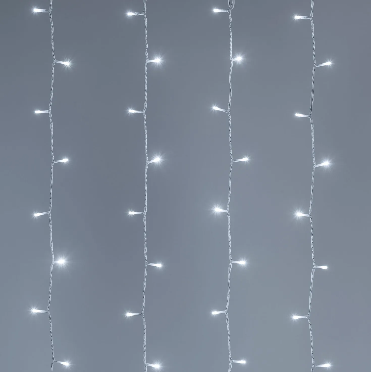 Tenda Smart Connect, 1 x h. 3 metri, 180 led bianco freddo