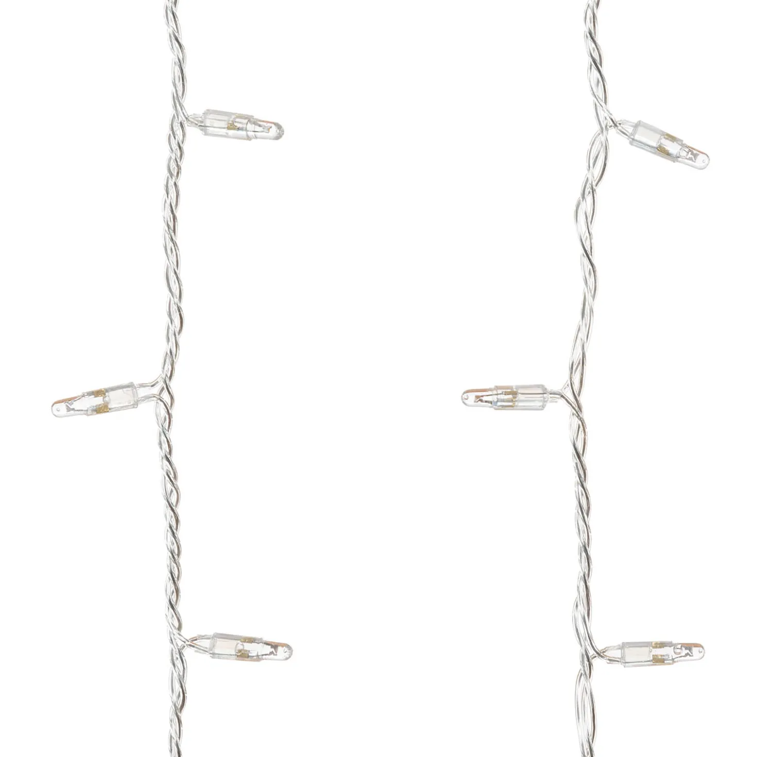 Tenda 1 x h 3 m, 126 maxiled bianco caldo, cavo trasparente, prolungabile