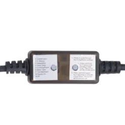 Trasformatore con Controller Connect+ fino a 800 led, 12 watt, giochi di luce e luce fissa, cavo nero