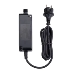 Trasformatore con Controller Connect+ fino a 4000 led, 60 watt, giochi di luce e luce fissa, cavo nero