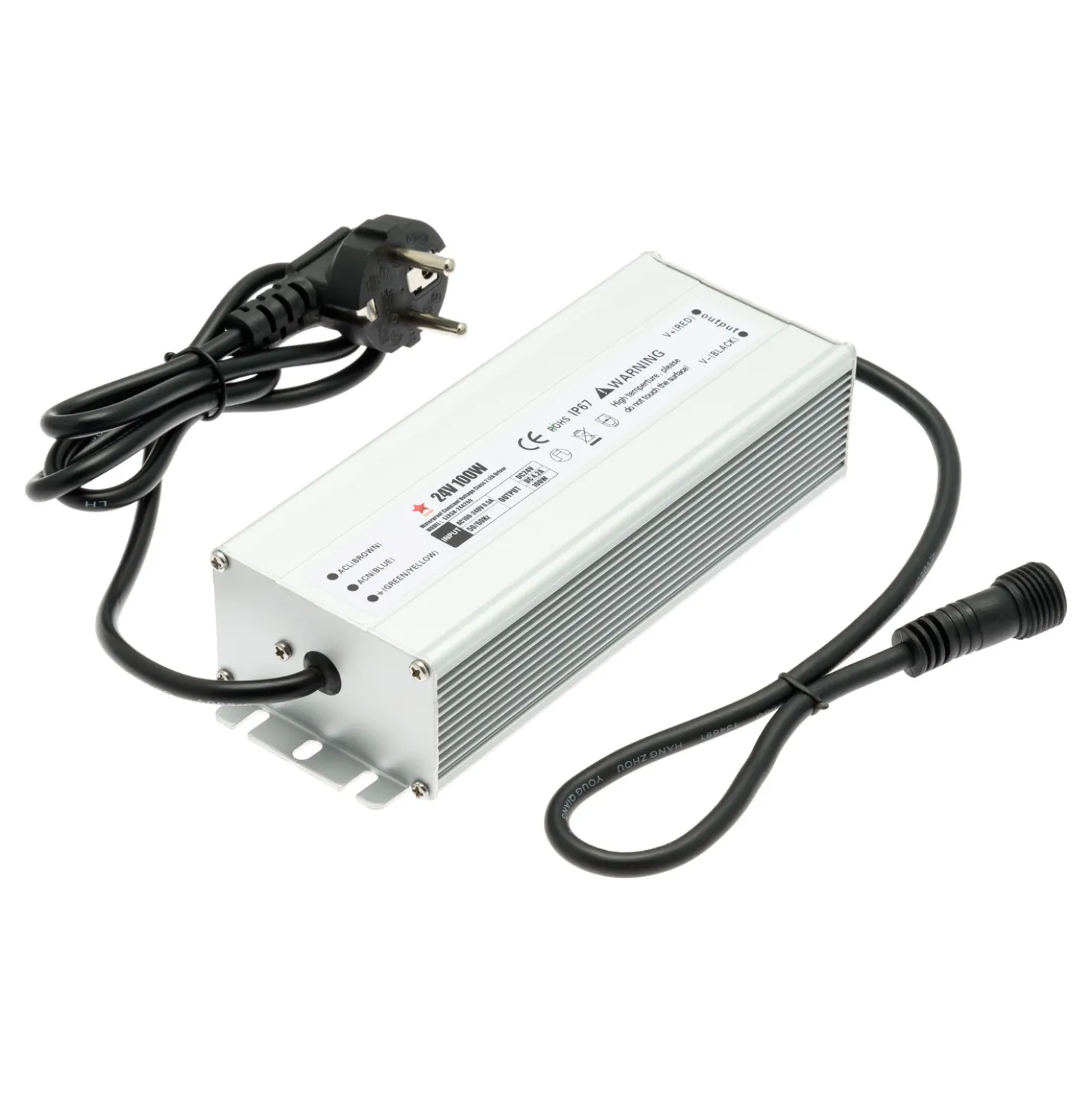 Trasformatore per luci decorative, 24 Volt DC, Max 100 Watt