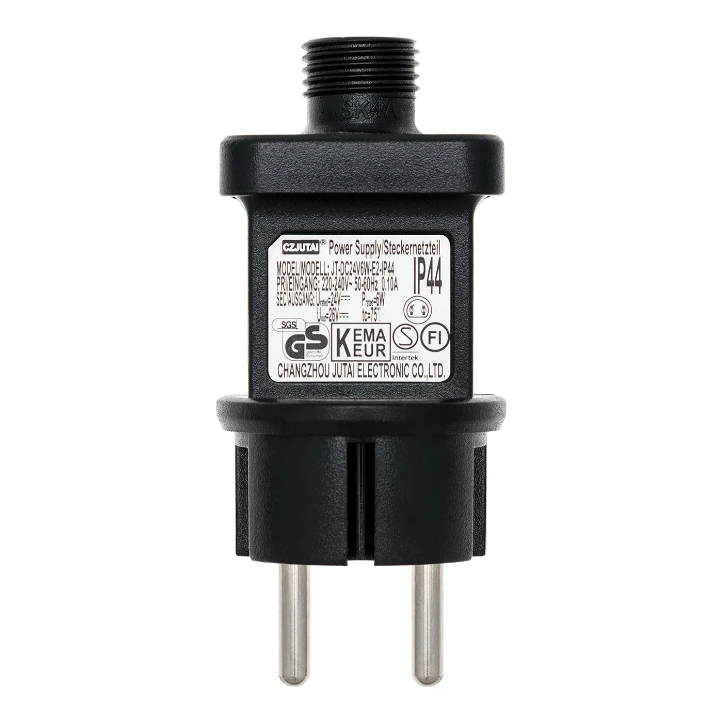 Trasformatore per luci decorative, 24 Volt DC, Max 6 Watt, Timer
