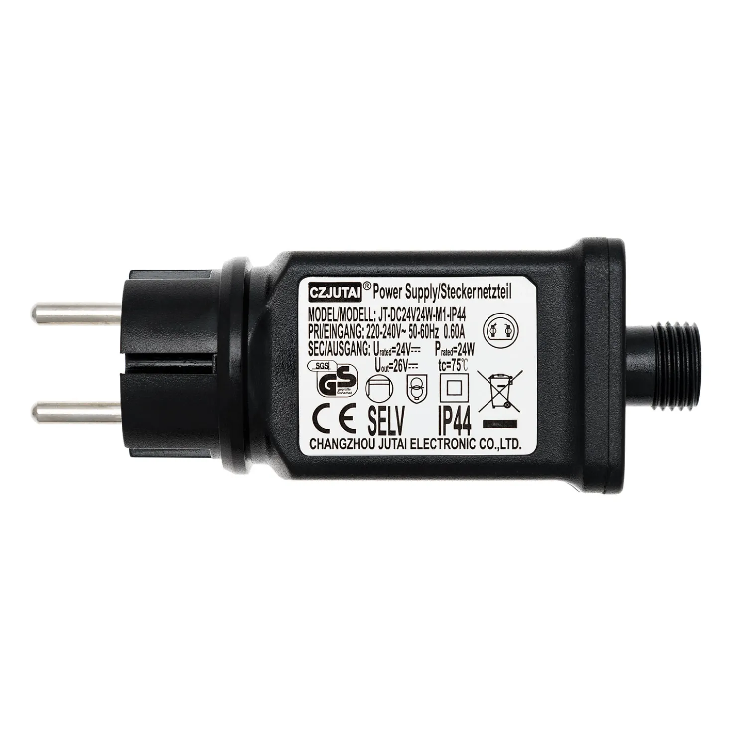 Trasformatore per luci decorative, 24 Volt DC, Max 24 Watt