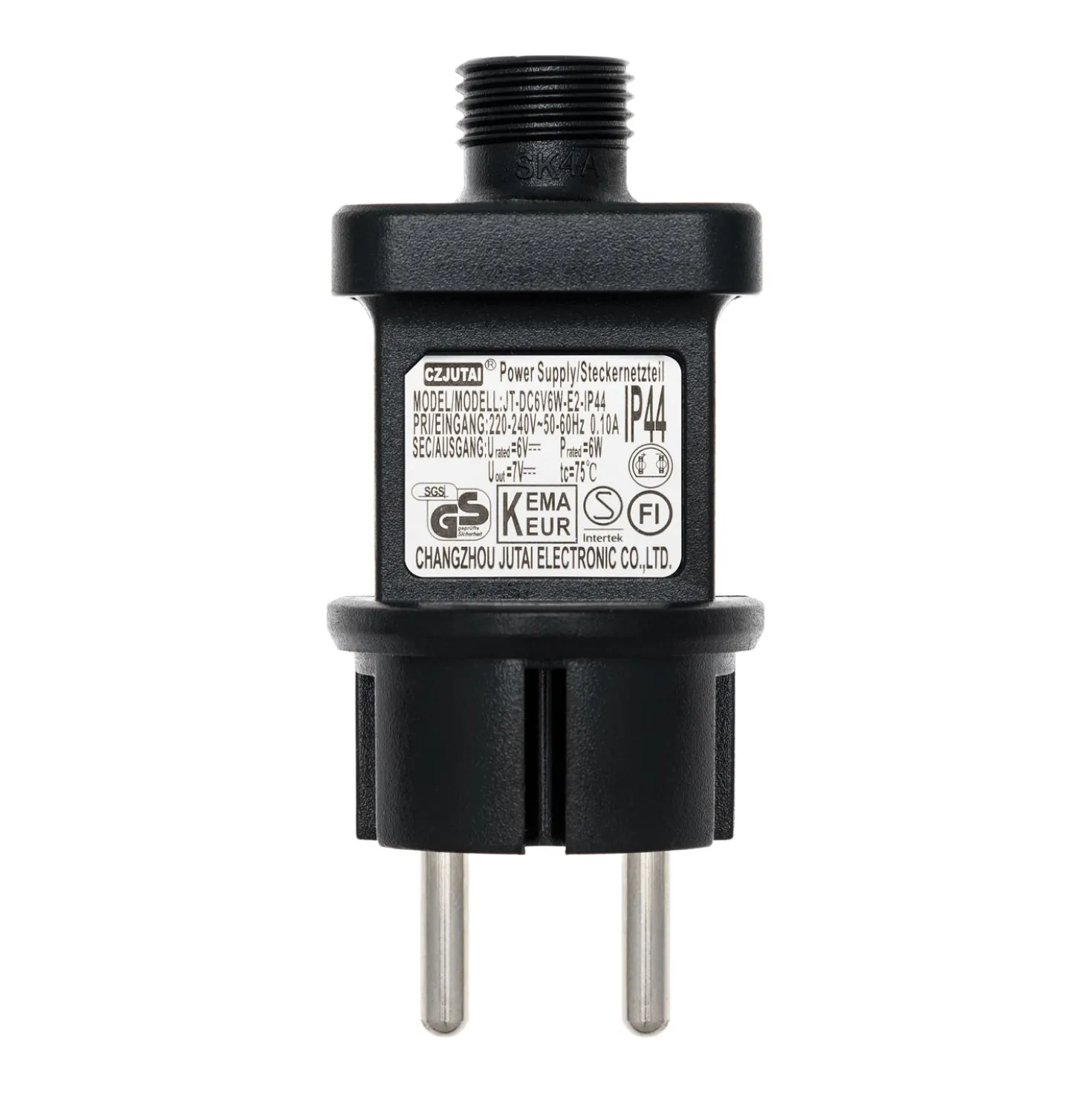Trasformatore per luci decorative, 6 Volt DC, Max 6 Watt, Timer