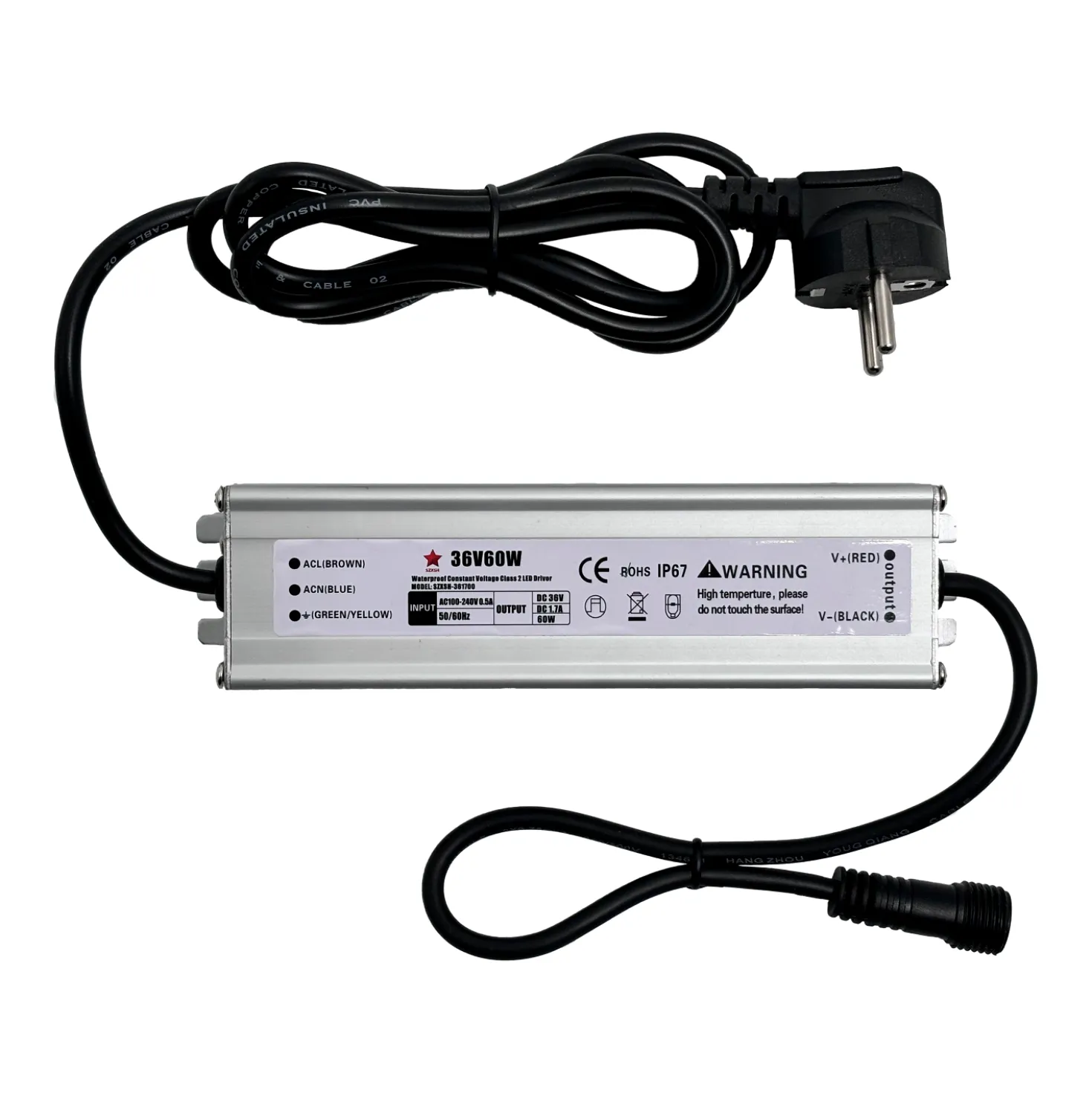 Trasformatore per luci decorative, 36 volt DC, Max 60 watt