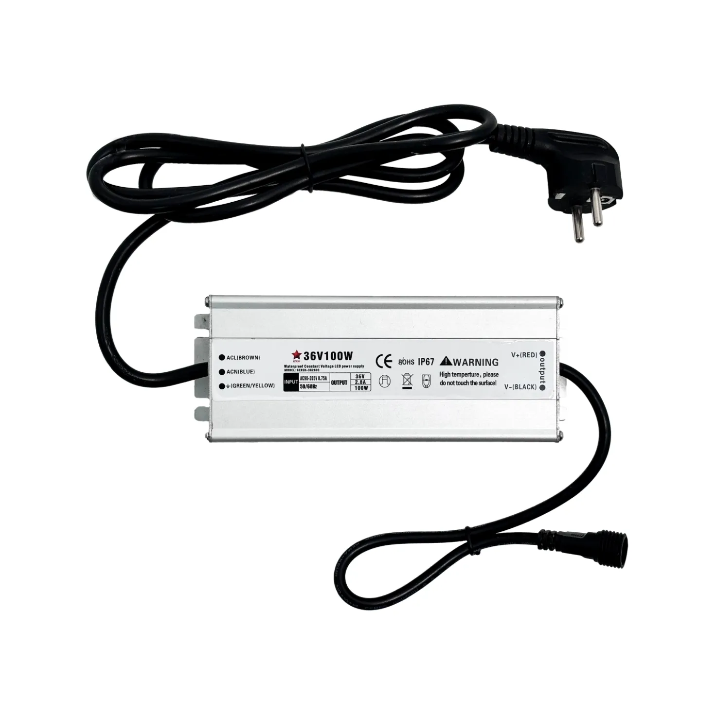 Trasformatore per luci decorative, 36 volt DC, Max 100 watt