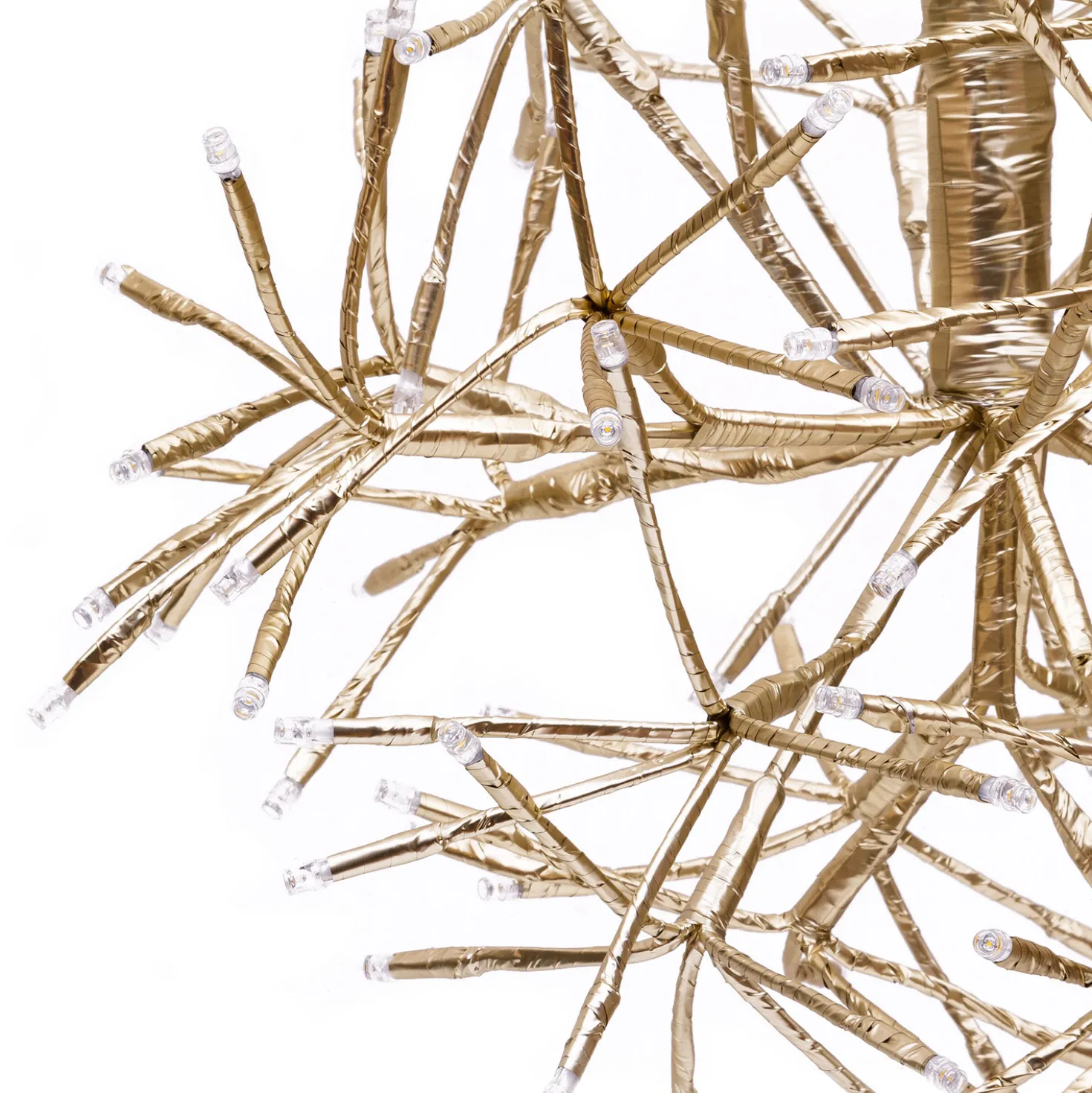 TWIGball Champagne, Ø 45 cm, 180 led bianco caldo
