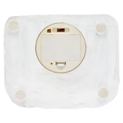 Villaggio di Natale, Casa di Marzapane con porta che si apre e chiude, h 18 cm, musiche natalizie